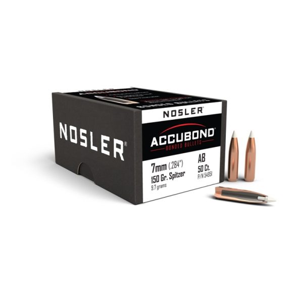 Nosler AccuBond Spitzer Kal. 7mm 150 Grain / 50 St. #54951