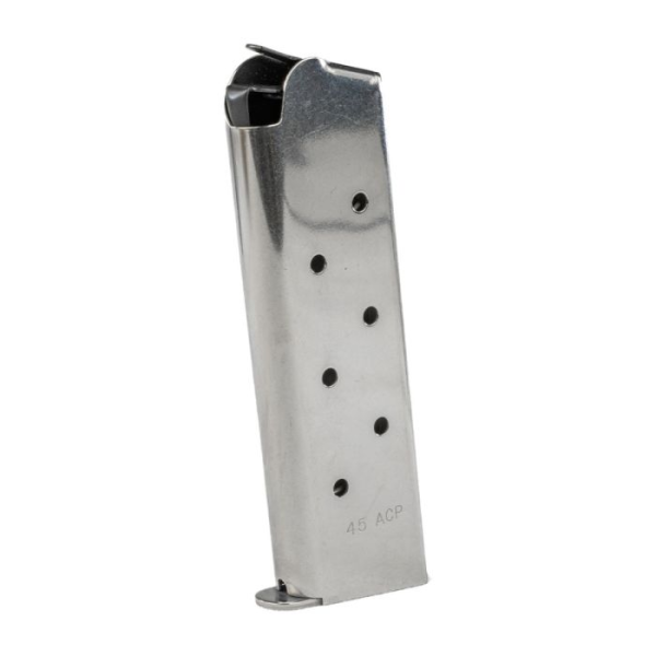 Tisas/Mec-Car Magazijn Zig 1911 Stainless 8 Rds. .45 ACP