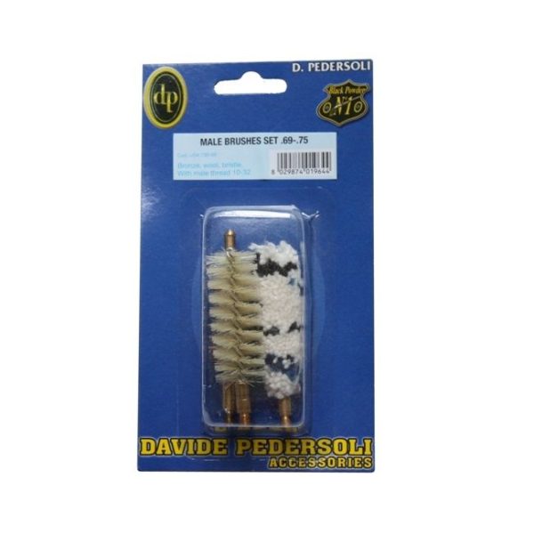 Pedersoli Cleaning Brushes Male Set .69 /.75 #USA 730-69